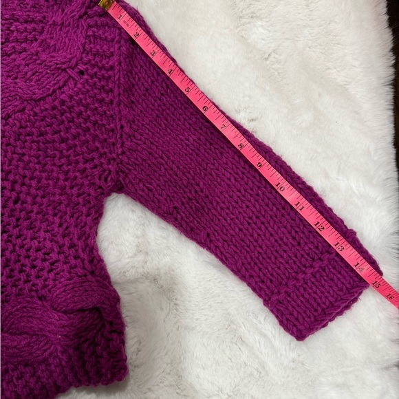 Free People Purple Knit Cardigan - Picture 7 of 10